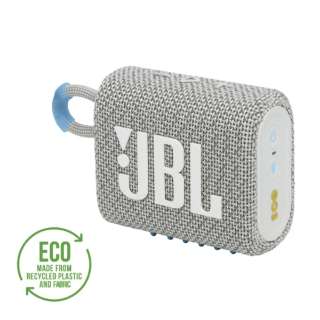 ブルートゥース スピーカー ホワイト JBLGO3ECOWHT [防水 /Bluetooth対応]