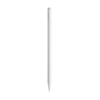 〔タッチペン：iPad用/USB-A充電式〕極細 ホワイト MS-APTP01