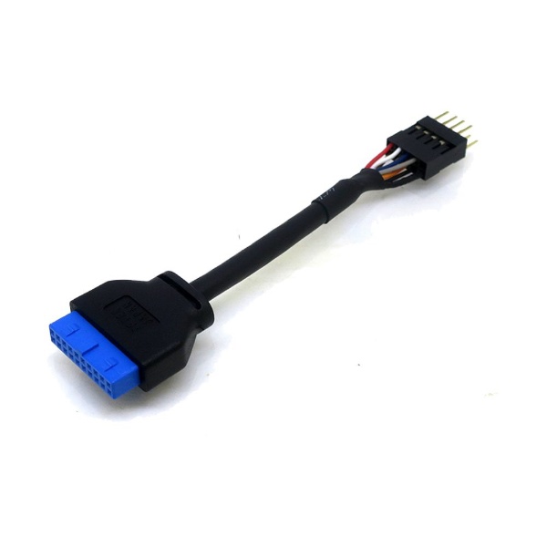 USB3.0ピンヘッダ → USB2.0ピンヘッダ 変換ケーブル ブラック PD8586 変換名人 通販 | ビックカメラ.com