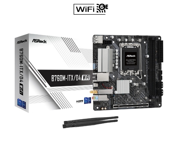 AsRock B760m-ITX/D4 WIFI Mini-itxソケットLGA1700