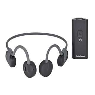骨传导入耳式耳机+集音器安排AudioComm HP-BC500N[骨传导/Bluetooth对应]