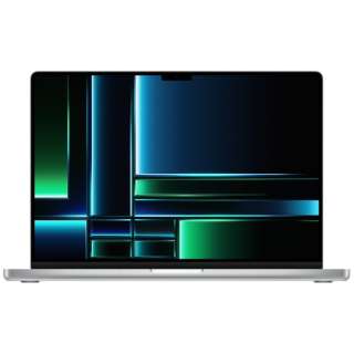 MacBook Pro  16インチ [M2 Maxチップ（12コアCPUと38コアGPU）/ メモリ 32GB  / SSD 1TB] シルバー MNWE3J/A