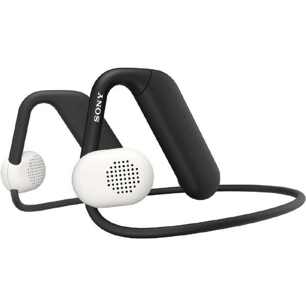 ブルートゥースイヤホン 耳掛け型 Float Run ブラック WI-OE610BQ [リモコン・マイク対応 /防滴＆ネックバンド /Bluetooth]_1