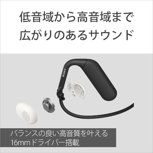 蓝牙入耳式耳机耳朵赊帐型Float Run黑色WI-OE610BQ[颈带/Bluetooth对应]_13