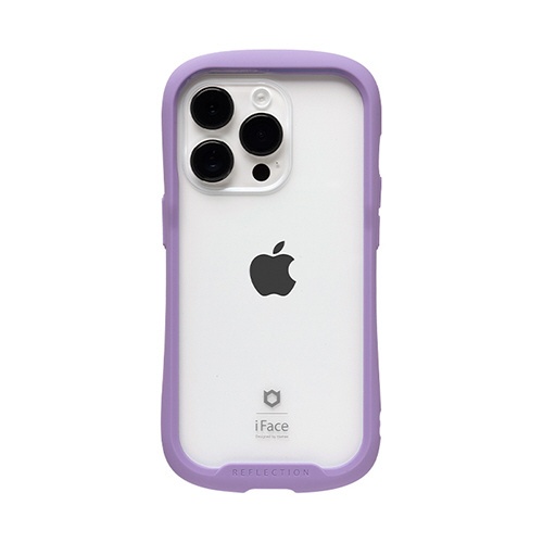 iPhone 14 Pro专用]iFace Reflection强化玻璃清除包iFace紫41-949344
