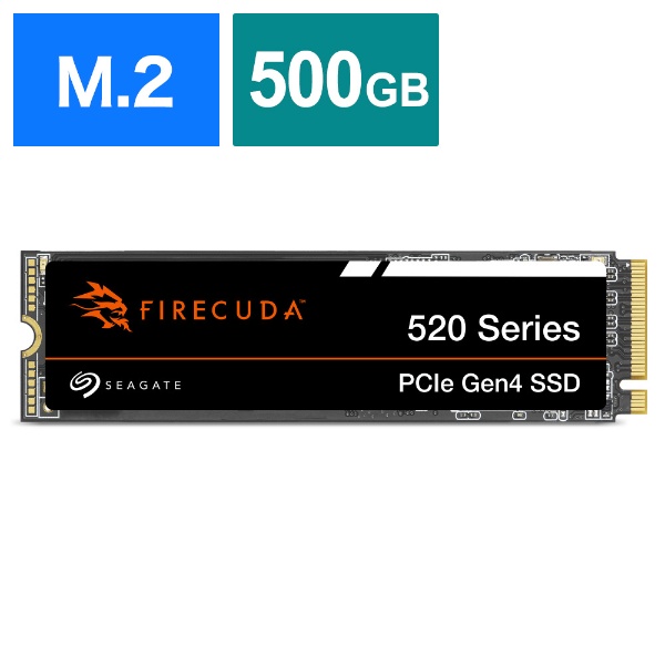 ZP500GV3A012 内蔵SSD PCI-Express接続 FireCuda 520 [500GB /M.2