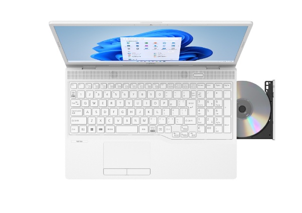 ノートパソコン FMV Lite 3515/H1 アーバンホワイト FMV3515H1W [15.6型 /Windows11 Home /intel  Celeron /メモリ：8GB /SSD：256GB /Office HomeandBusiness /2023年1月モデル]