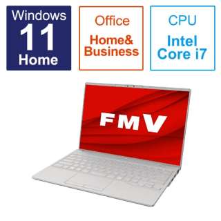 ノートパソコン FMV LIFEBOOK UH90/H1 フロストグレー FMVU90H1H [14.0型 /Windows11 Home /intel Core i7 /メモリ：16GB /SSD：512GB /Office HomeandBusiness /2023年1月モデル]