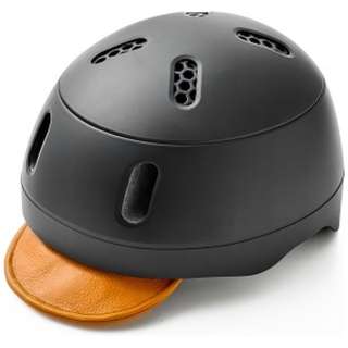 ]ԗpwbg NA U[oCU[ kumoa Leather visor(́F56`60cm/ubN) KS004BKL yԕisz