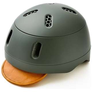 ]ԗpwbg NA U[oCU[ kumoa Leather visor(́F56`60cm/I[u) KS004OVL yԕisz
