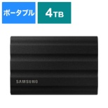 MU-PE4T0S-IT外置型SSD USB-C+USB-A连接Portable SSD T7 Shield(Android/Mac/Win)黑色[4TB/手提式型]