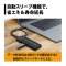 SSDP[X USB-C{USB-Aڑ J[hXbg2 / USB-A2 (Chrome/Android/Mac/Windows11Ή) ubN PRD-PSZEROU [M.2Ή /NVMe /1]_4