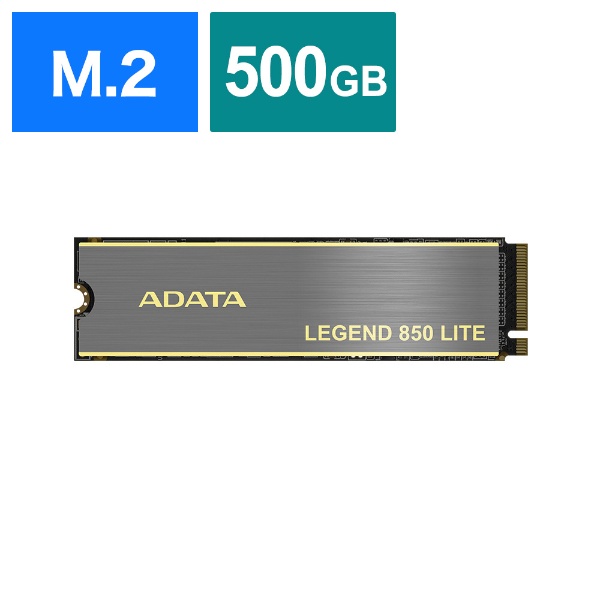 ALEG-850L-500GCS SSD PCI-Expressڑ LEGEND 850 LITE(q[gVNt) [500GB /M.2] yoNiz