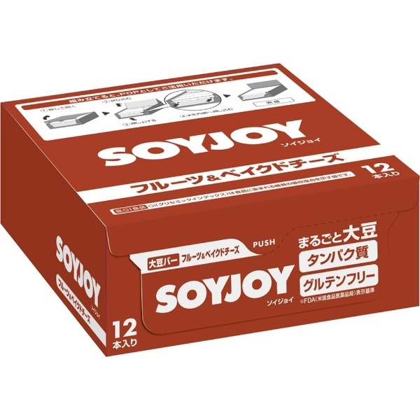 SOYJOY（ソイジョイ）フルーツ＆ベイクドチーズ 30g×12本 大塚製薬｜Otsuka 通販