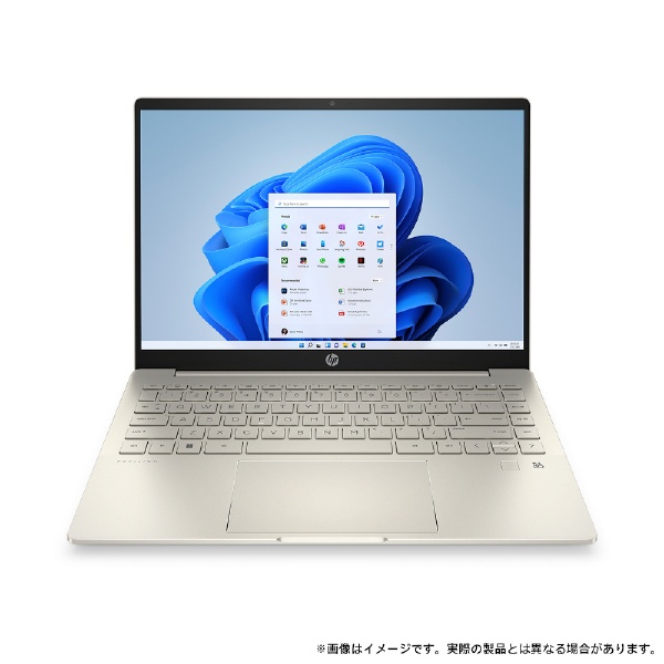 ノートパソコン HP Pav Plus Laptop14 ウォームゴールド 7H9X5PA-AAAB [14.0型 /Windows11 Home  /intel Core i5 /メモリ：16GB /SSD：512GB /Office HomeandBusiness /2023年2月モデル]