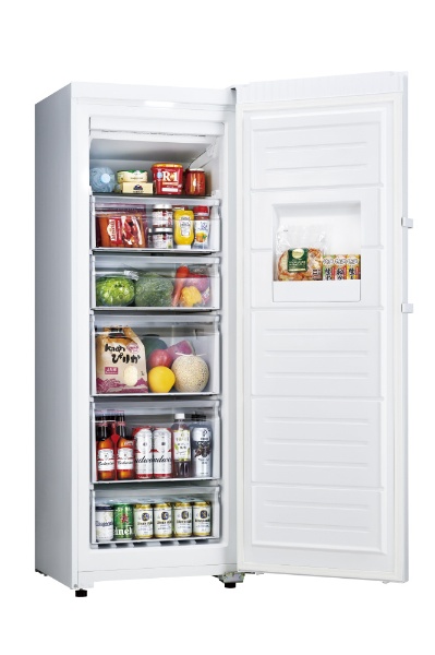 冷凍庫 ハイアール ホワイト JF-NUF226B(W) [226L /1ドア /右開きタイプ] 《基本設置料金セット》
