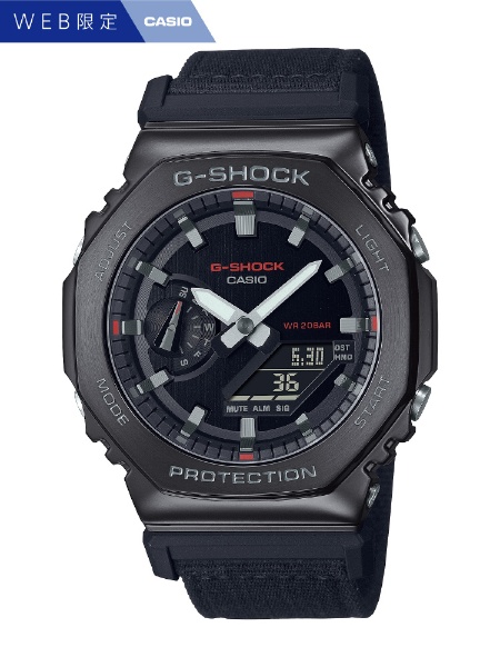 ワールドタイムGMTUTC新品　G-SHOCK　腕時計　メタルカバード GM-2100-1AJF