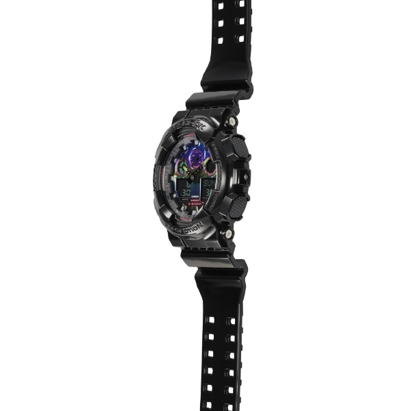 腕時計、アクセサリー メンズ腕時計 ビックカメラ.com - G-SHOCK（Gショック）Virtual Rainbow：Gamer’s RGBシリーズ GA-100RGB-1AJF