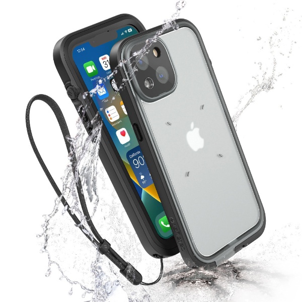 iPhone 14 完全防水ケース ステルスブラック CT-TPIP22M2-BK