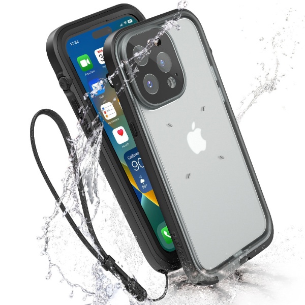 iPhone 14 Pro Max 完全防水ケース ステルスブラック CT-TPIP22L3-BK