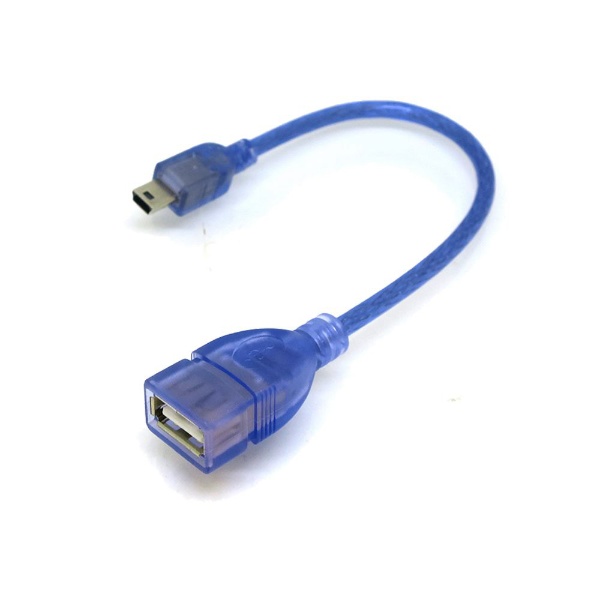 USB-A（メス） → mini USB（メス）］変換アダプタ 変換名人 USBAB