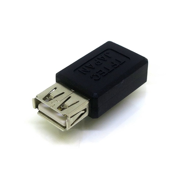 USB中継変換アダプタ [USB-A メス－メス micro USB] ブラック CA1884 変換名人 通販 | ビックカメラ.com
