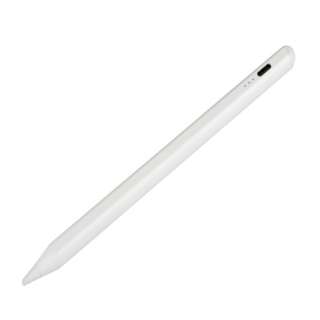 〔タッチペン：iPad用/USB充電式〕ハイ・スタイラス for iPad Hi-High ホワイト HH-679