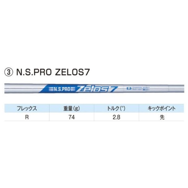 ウェッジ DW-123 Dolphin ドルフィンウェッジ N.S.PRO Zelos7 Flex:R