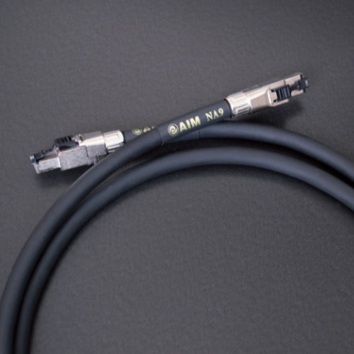 オーディオLANケーブル AIM ブラック NA9-015 [1.5m] エイム電子｜AIM