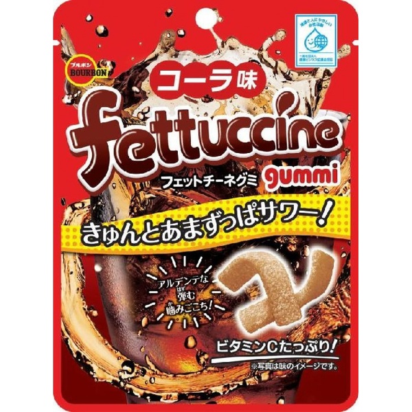 フェットチーネグミコーラ味 50g ブルボン｜BOURBON 通販 | ビックカメラ.com