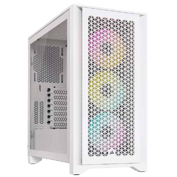 PC [ATX /Micro ATX /Extended ATX /Mini-ITX] 4000D RGB AIRFLOW TRUE WHITE ۥ磻 CC-9011241-WW