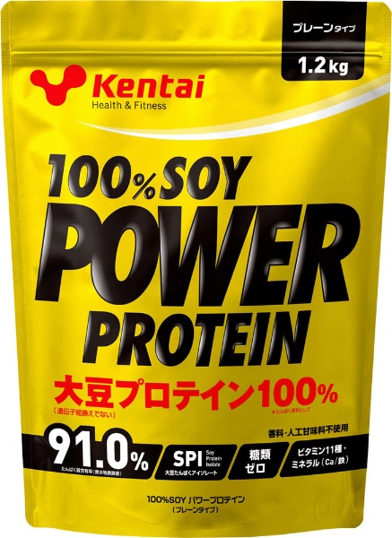 100%SOYパワープロテイン ココア風味 1kg K1211 Kentai｜健康体力研究
