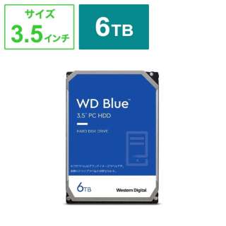 WD60EZAX HDD SATAڑ WD Blue(256MB/5400RPM/CMR) [6TB /3.5C`] yoNiz