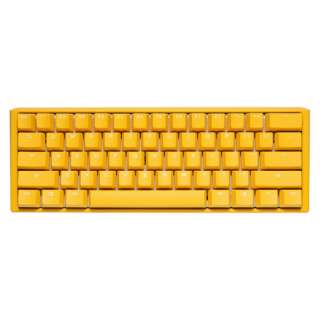 Q[~OL[{[h One 3 Mini 60%(NAEpz) Yellow Ducky dk-one3-yellowducky-rgb-mini-clear [L /USB]