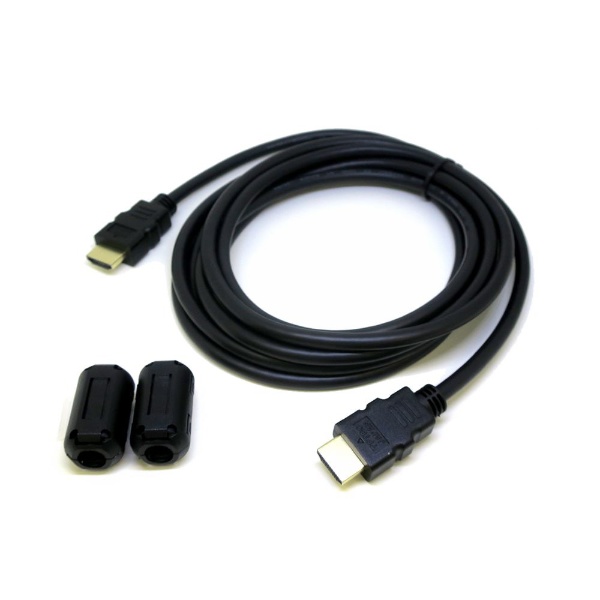 HDMIケーブル ver1.4 フェライトコア付 ブラック HD4465 [20m /HDMI