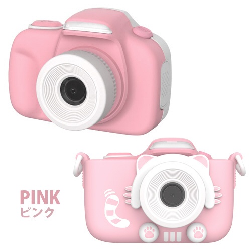 myFirst Camera 3 Pink 子供用カメラ トイカメラ 1600万画素 イン