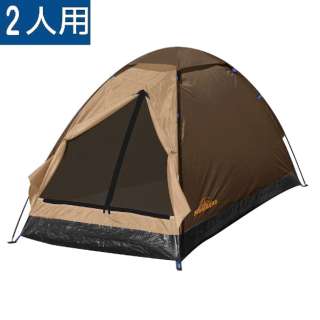 供组合式2个人使用的半圆形屋顶帐篷(二吨浅驼色)HAC3560