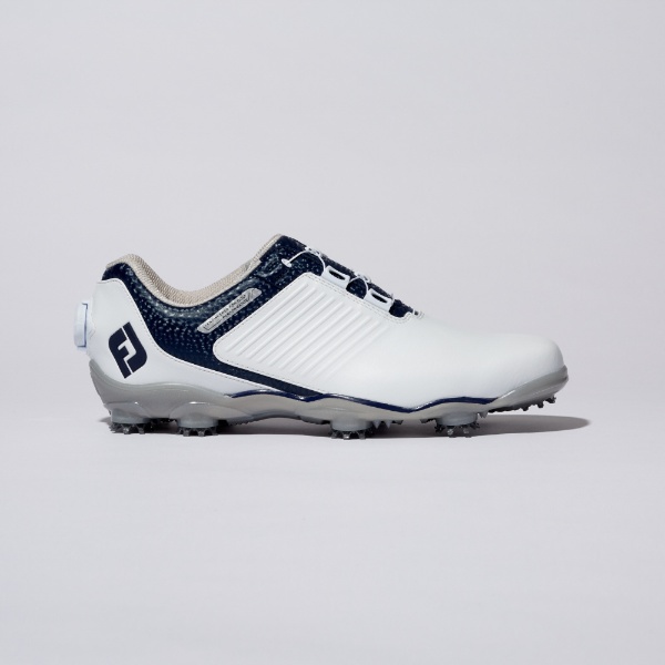 27.0cm男子的高尔夫球鞋MEN'S干燥乔伊专业ＢＯＡ W：3E适合(白×深蓝