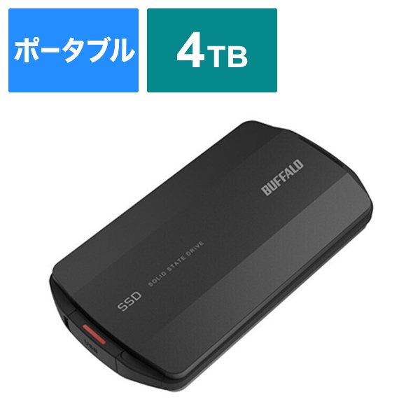 SSD-PHP1.0U3-BA 外付けSSD USB-C＋USB-A接続 PS5/PS4対応(Chrome/Mac