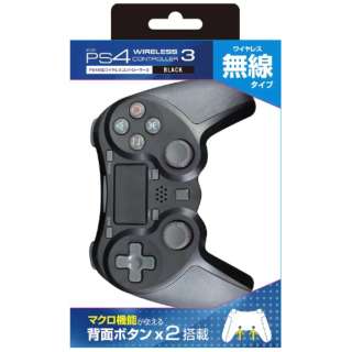 PS4用無線コントローラー3 BK 【PS4】