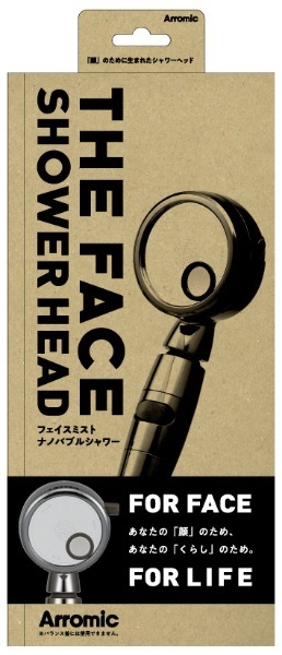 THE FACE SHOWERHEAD ザ フェイス シャワーヘッド 3D-F1A アラミック｜Arromic 通販