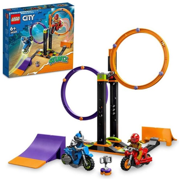 LEGO（レゴ） 60360 シティ スタントチャレンジ[回転輪くぐり] 【処分