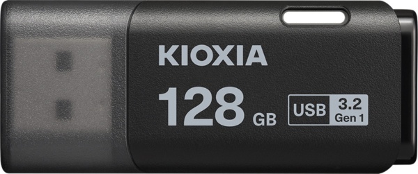 お買得2枚組 USBメモリ 64GB USB3.2 Gen1 Kioxia（旧東芝メモリー）日本製 キャップ式 ホワイト 海外パッケージ 翌日配達送料無料