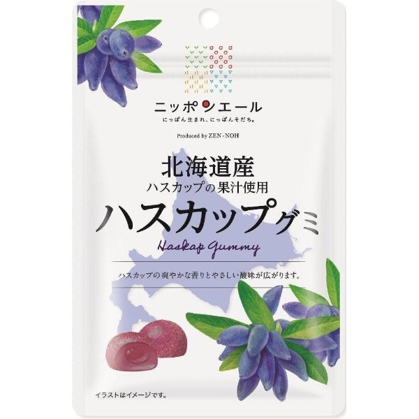 40g　北海道産　ハスカップグミ　通販　全国農協食品｜ZEN-NOH　Foods