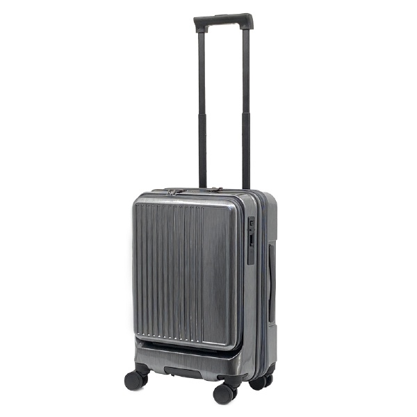 スーツケース キャリーケース 機内持ち込み シルバー TSAロック - バッグ