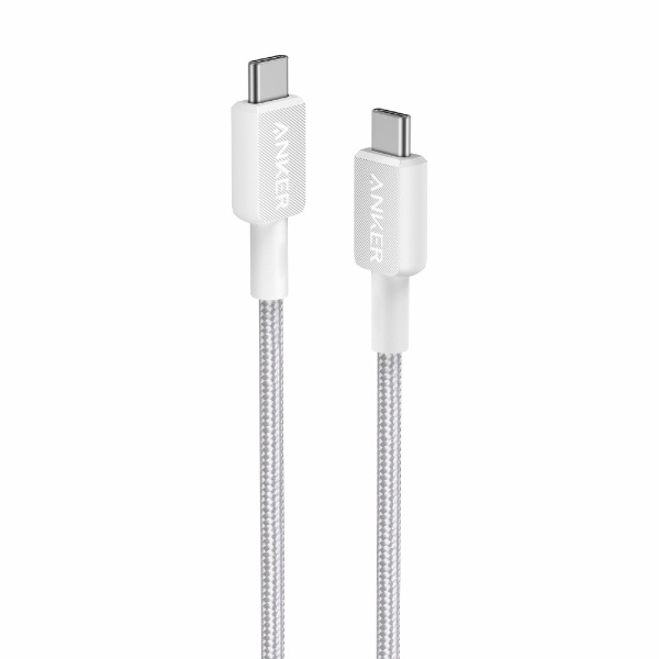 Anker 322 ѵץʥ USB-C &USB-C ֥ 0.9m ۥ磻 A81F5N21 [USB Power Deliveryб]