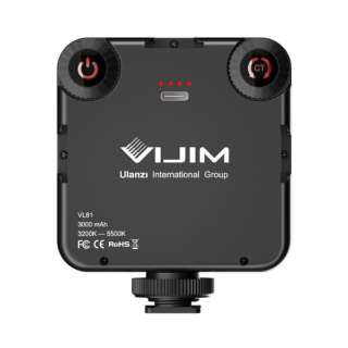 VIJIM VL81袖珍型3000mAh锂电池ＬＥＤ视频演播室灯