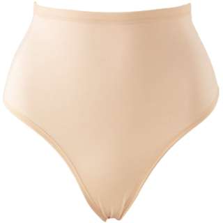 供Speedo(速度)女子的游泳衣使用的内部高腰短裤浅驼色S SD97U52