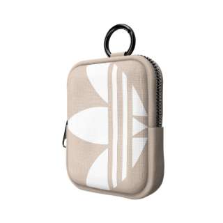 Universal adidas OR small tech pouch SS23 taupe/white