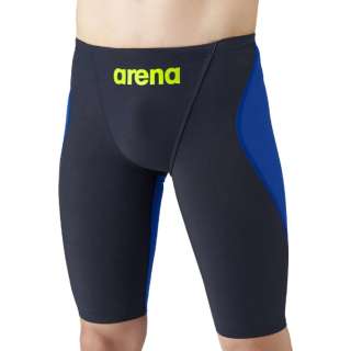 供ARENA(体育馆)男子的游泳比赛使用的游泳衣hafusupattsuneibi×蓝色S ARN1011M